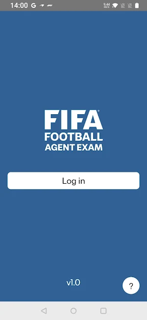 FIFA Football Agent Exam Screenshot 0