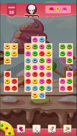 Donut Match 3 : Puzzle Game Screenshot 3