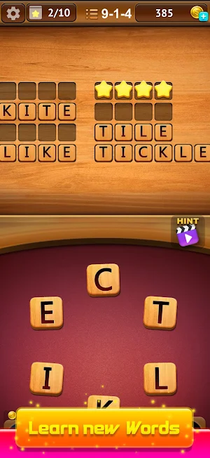 Word Puzzle Game fun Challenge Screenshot 2