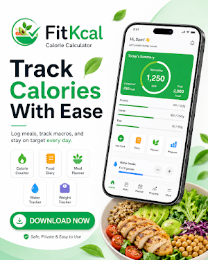 FitKcal: Calorie Calculator Screenshot 0