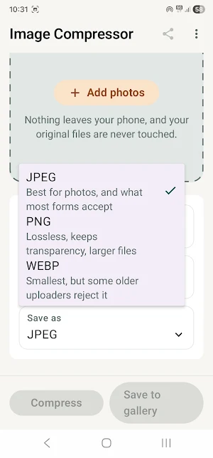 Image Compressor Screenshot 3