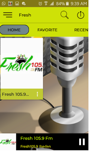 Fresh 105.9 Fm Fresh Fm 105.9 Ibadan Live Screenshot 0
