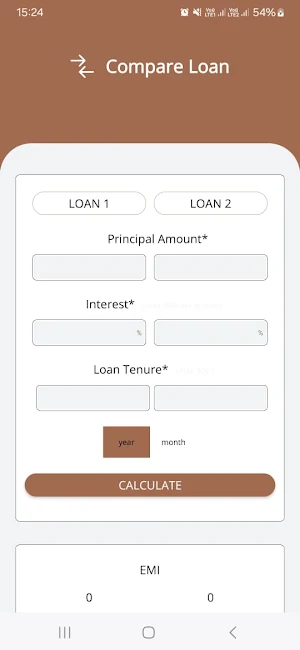 EasyCash Loan - Emi Calculator Screenshot 3
