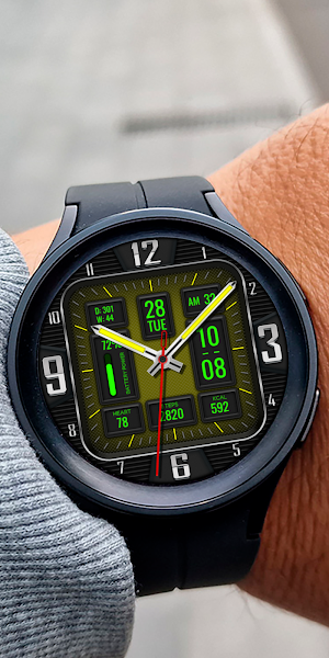 KVADRATISH CTS65 Watch face Screenshot 2