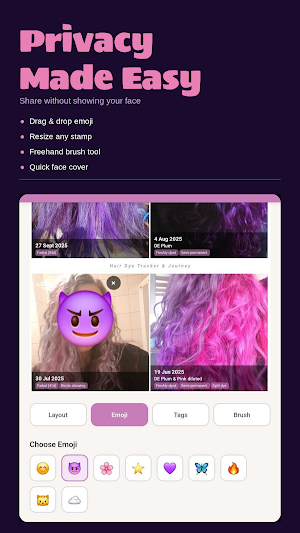 Hair Dye Tracker & Journey Screenshot 3