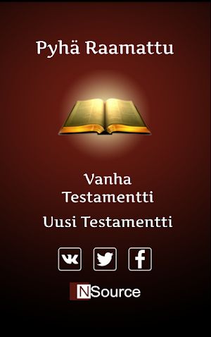 Finnish Holy Bible Screenshot 0