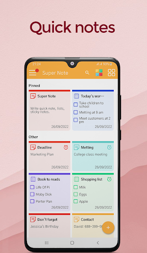Super Note - Notepad and Lists Screenshot 0