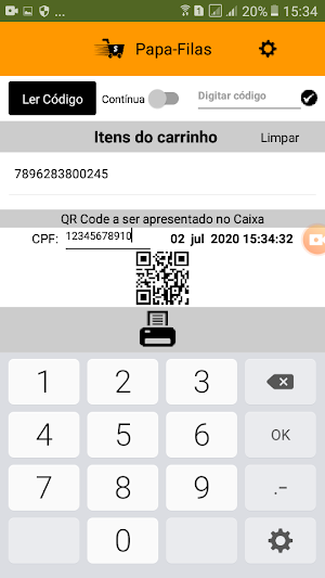 Papa-filas Supermercados Screenshot 2