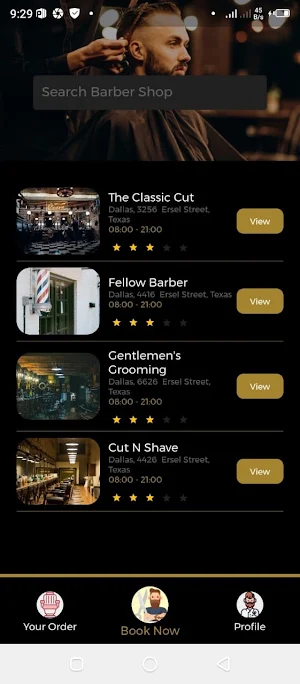 Barbershop App Screenshot 1