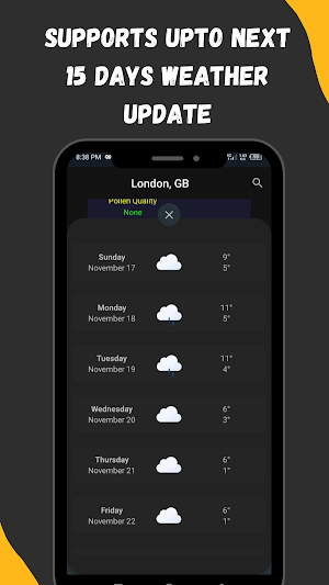 Weather Alert Forecast Pro Screenshot 2