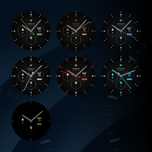 Stealth Military Watch Face Screenshot 2