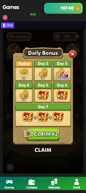 Bubble Pop Classic Pix Screenshot 1