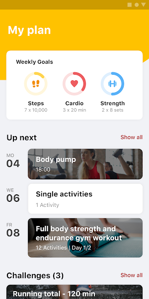 Generations Aquatic & Fitness Screenshot 0