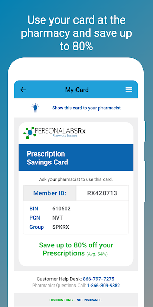 Personalabs Rx Screenshot 3