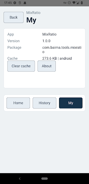 MixRatio Screenshot 2