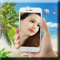 Mobile phone selfie frames