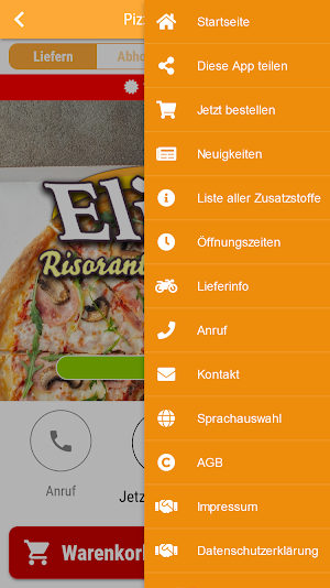 Pizzeria Eliza Screenshot 2
