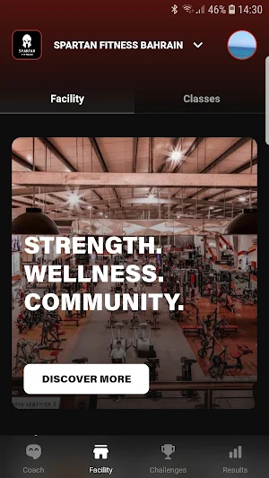 Spartan Fitness Screenshot 1