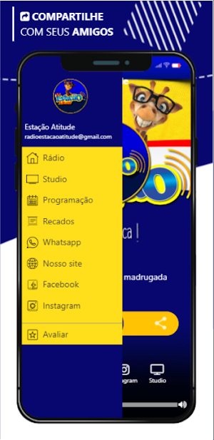 Rádio Estação Atitude Screenshot 3