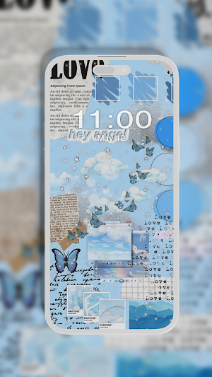 Blue Aesthetic Wallpapers Screenshot 3