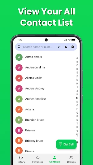 Contacts Screenshot 0
