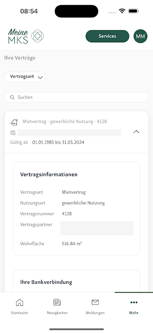 Meine MKS Screenshot 1