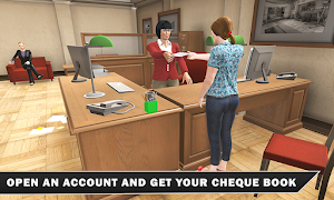 Bank Manager Cash Register: 3D Cashier Simulator Screenshot 1