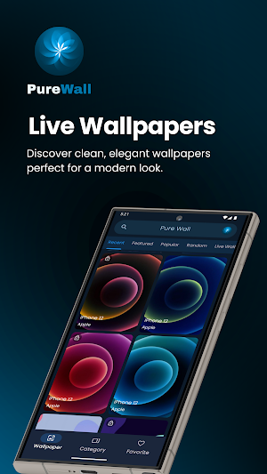 PureWall - Live & 4K Wallpaper Screenshot 1