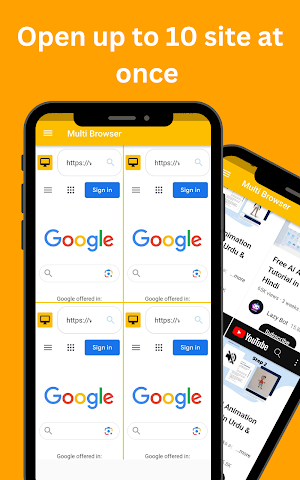 Multi Web Browser - Multi View Screenshot 0