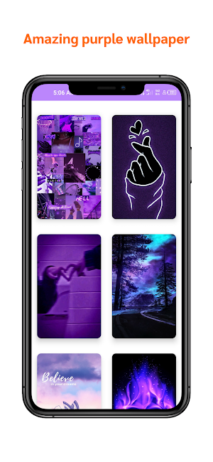 Purple wallpaper Screenshot 0