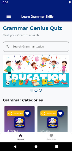 Learn Grammar Skills Screenshot 3