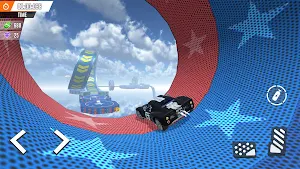 Super Hero Mega ramp Car Stunt Screenshot 1
