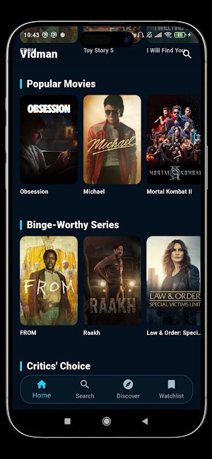 Vidman – Movies, Web Series Screenshot 1