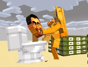 Golden Titan Clockman mod mcpe Screenshot 0