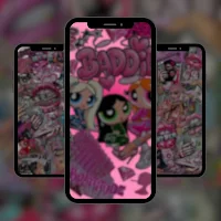 Baddie Cute Pink Wallpaper