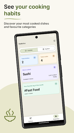 Dish Log Screenshot 3