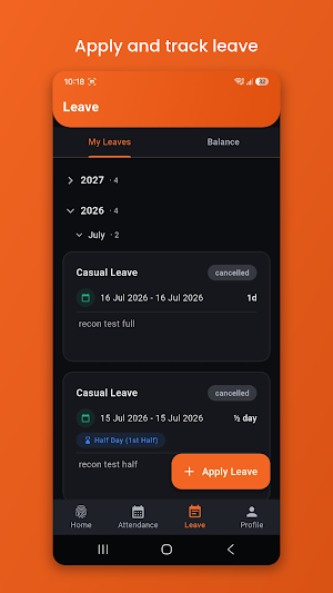 Seyal - Smart Attendance Screenshot 2