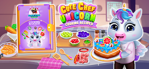 Cute Chef Unicorn Cook Recipes Screenshot 0