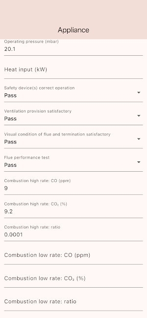 CP12 Gas Certificates Screenshot 0