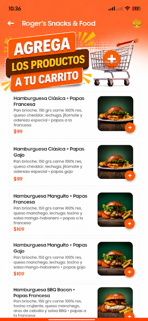 Cuacnofood Screenshot 2