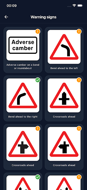 Traffic signs Screenshot 2