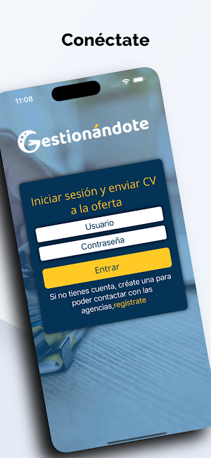 Gestionándote: Empleo, Trabajo Screenshot 3