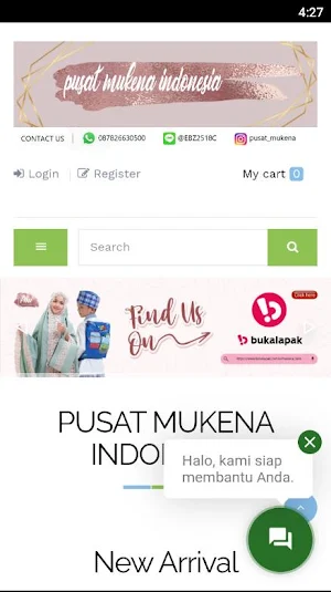 Pusat Mukena Indonesia Screenshot 0