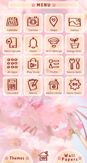 Cherry Blossom Vision Theme Screenshot 1