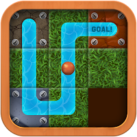 Unblock Roll Ball Puzzle Game