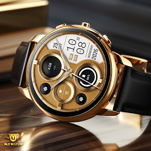 MJ209 Premium Golden Watch Screenshot 1