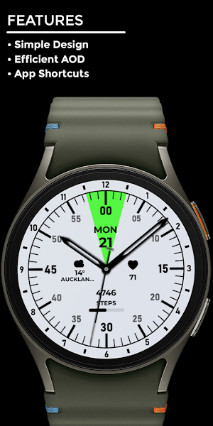 Night ver 45 - watch face Screenshot 1