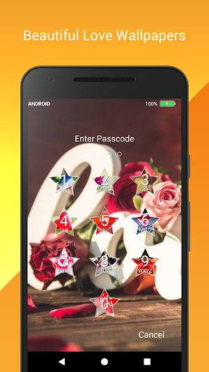 Love Screen Lock - Time Password Screenshot 2