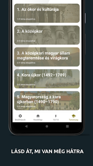 Töri Kikérdező Screenshot 2