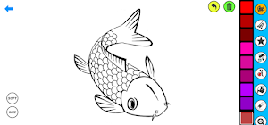 Ikan Empang Coloring Screenshot 2
